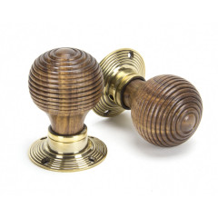 Rosewood Beehive Mortice or Rim Door Knobs