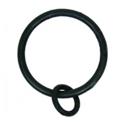 beeswax black curtain ring