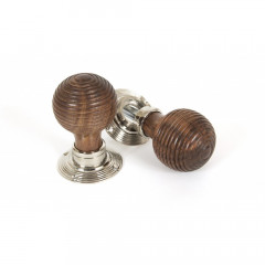 Rosewood Beehive Mortice or Rim Door Knobs