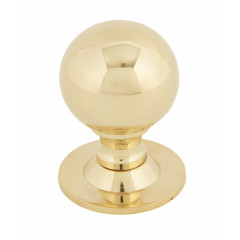 Ball Cupboard Knobs Polished Brass