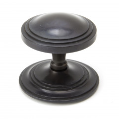 From The Anvil Deco Centre Door Knobs Aged Bronze