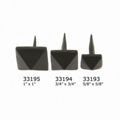 From The Anvil Black Antique Door Stud