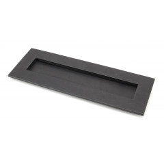 External Beeswax Black Letterplate 319mm