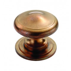 solid bronze cupboard knob