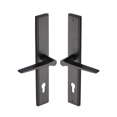 Gio Multipoint Lever Handles 92mm in Matt Bronze