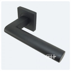 Karcher Madeira Square Cosmos Black Lever Handles 