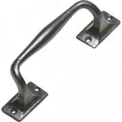 Kirkpatrick Smooth Door Pull Handle in Black Argent Or Pewter