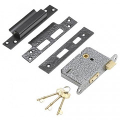 black mortice lock