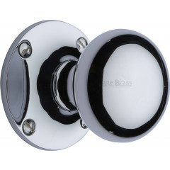 Kensington Large Victorian Knobs in Polished Chrome