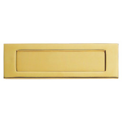 victorian brass letterplate