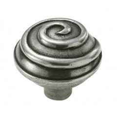 finesse pewter cupboard knob