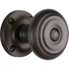 Aylesbury Period Door Knobs in Matt Bronze