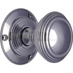 Goodrich Period Door Knobs in Polished Chrome