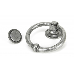 Regency Ring Door Knocker in Pewter