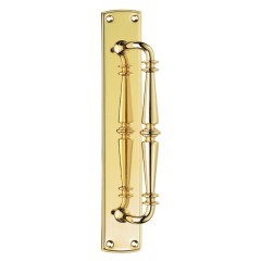 Brass pull handle
