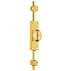 espagnolette bolt in brass