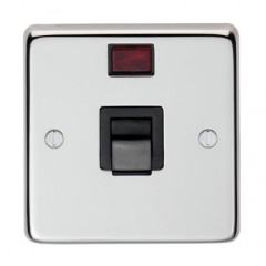 polished stainless cooker switch