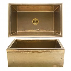 silicon bronze light apron sinks