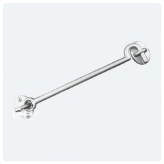 satin chrome cabin hooks