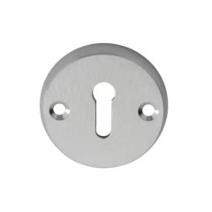keyhole escutcheon satin chrome