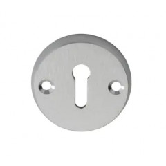 keyhole escutcheon satin chrome