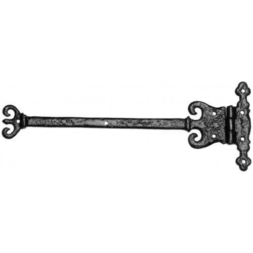 Kirkpatrick Tee Hinges in Black Argent or Pewter from Cheshire Hardware
