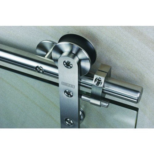 Glass Sliding Door Gear System Geze Aerolan Stainless Steel Commercial Or Domestic From Cheshire Hardware Door Handles Door Accessories Cheshire Hardware