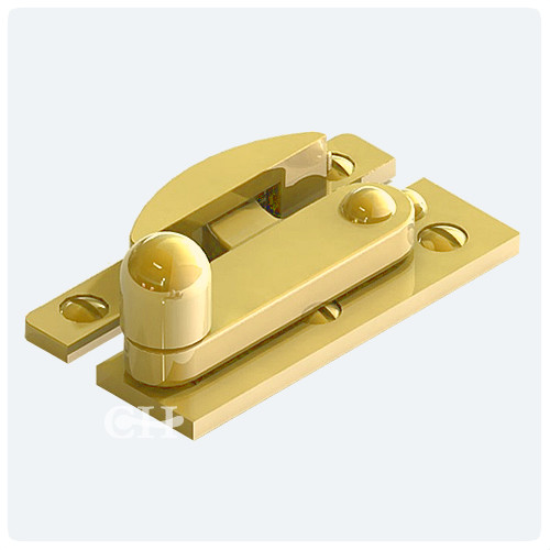 British Handmade Contemporary Sash Fasteners in Brass Bronze Chrome or