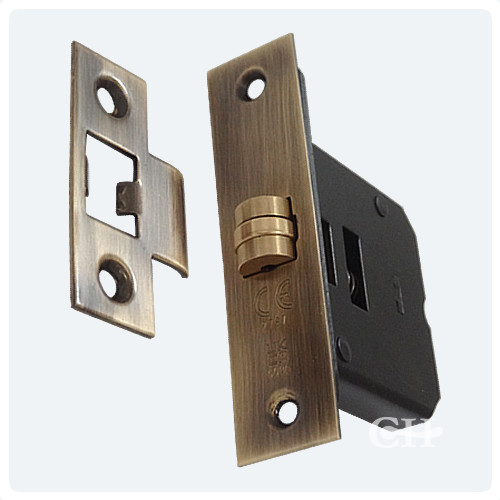 QCAA Solid Brass Roller Catches 4-Pack - Polish Brass Cabinet Hardware Made In Taiwan