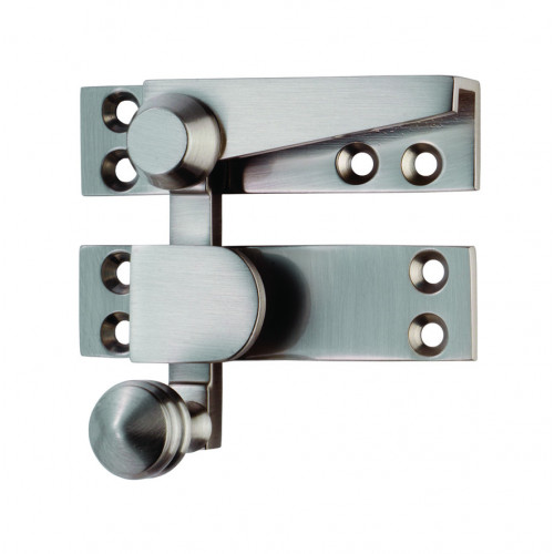 AQ39SN Satin Nickel Sash Window Quadrant Pattern Sash Fasteners Door handles & door