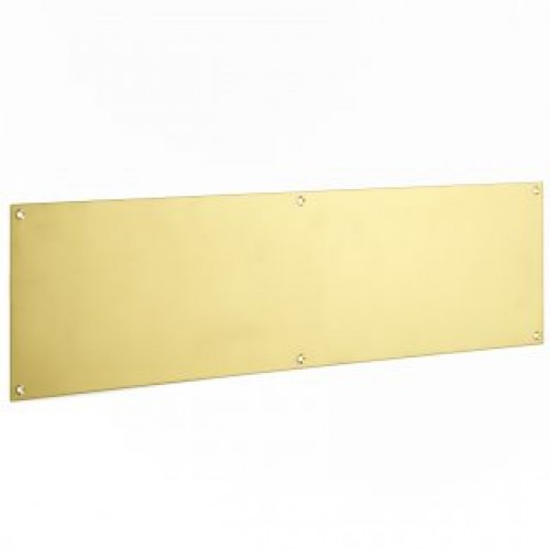 Polished brass door kick plates deals