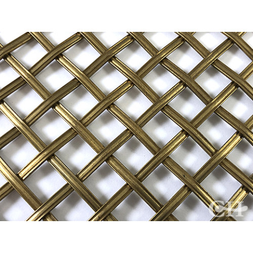 Woven Radiator Grilles in Brass Chrome Bronze or Nickel