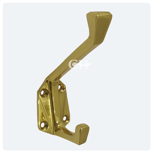 British Handmade Art Deco Coat Hooks Brass Bronze Chrome or Nickel Door handles door accessories Cheshire Hardware