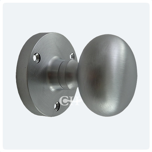 Carlisle Brass M35 Mushroom Mortice Door Knobs in Satin Chrome or