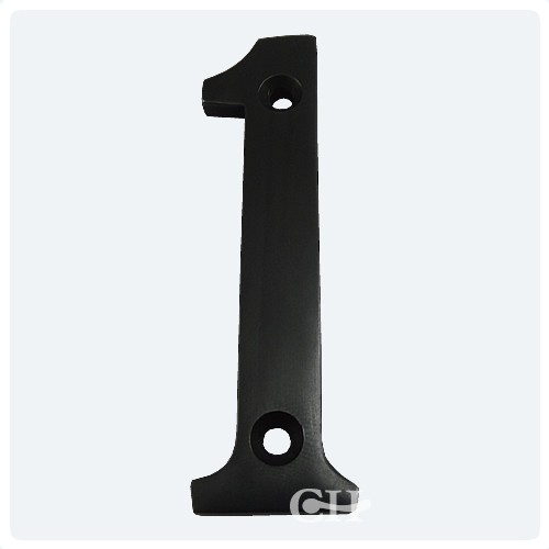 Croft 1769 Door Numerals Numbers in Brass Bronze Chrome and Nickel