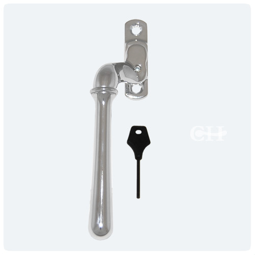 Croft 1796 Espagnolette Window Handles in Chrome Nickel Brass Black or ...