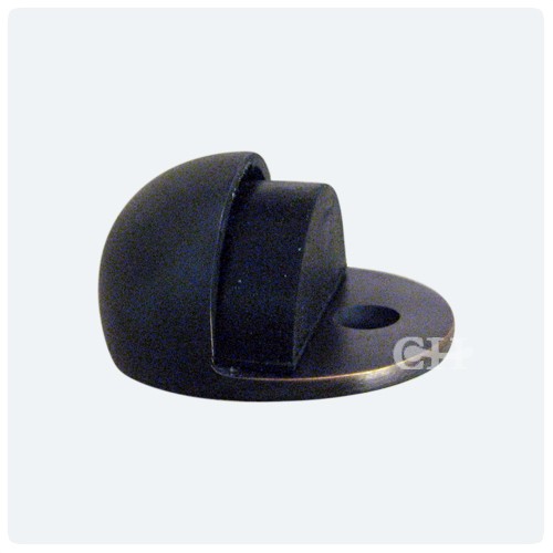Croft 1870 Hooded Floor Door Stops in Brass or Bronze Door handles