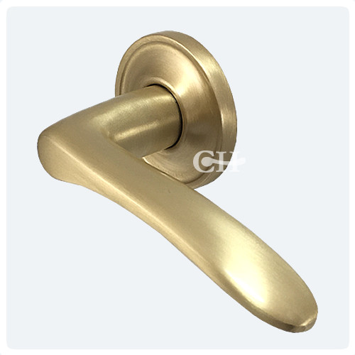 Croft 2071cov57 Oaken Lever Handles On Rose In Brass Bronze Chrome