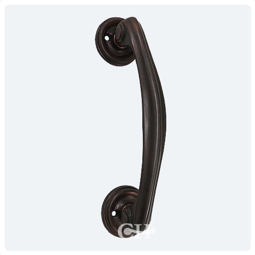 Croft 5204 Grace Cupboard Door Handles On Rose In Brass Bronze