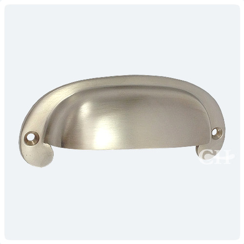 Croft 6427 Cast Drawer Cup Handles In Brass Bronze Chrome Or