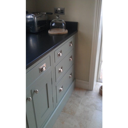 Croft 1823 Cast Drawer Cup Handles in Chrome or Nickel ...
