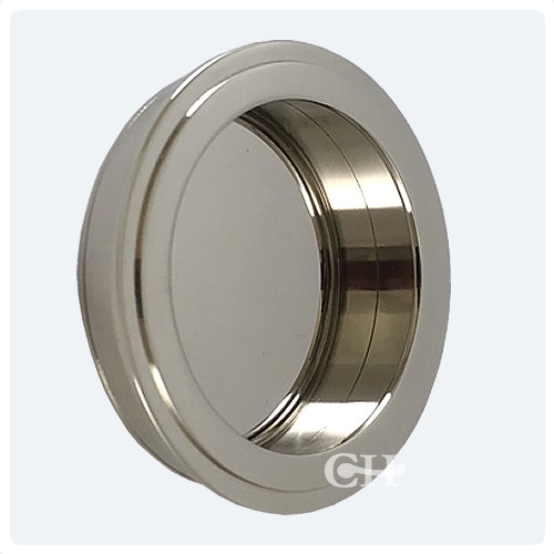 Croft 2510rd Stepped Round Pocket Door Flush Pulls In Brass Chrome Nickel Or Bronze Door Handles Door Accessories Cheshire Hardware