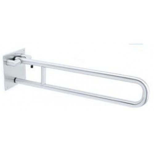 Doc M Packs Hinged Support Grab Rails in SSS Satin Stainless Steel from Cheshire Hardware Door