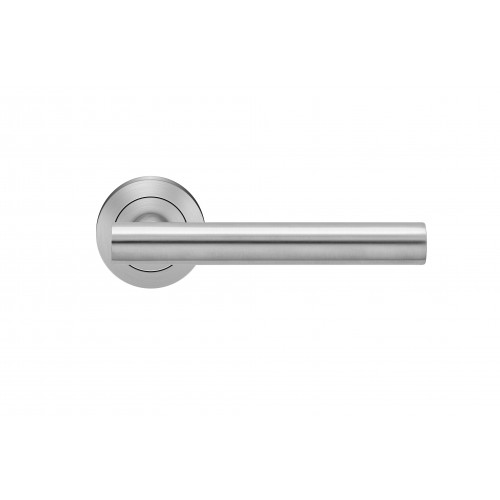 Karcher Design ER 21OS 71 Manhattan Lever Door Handles Satin Stainless