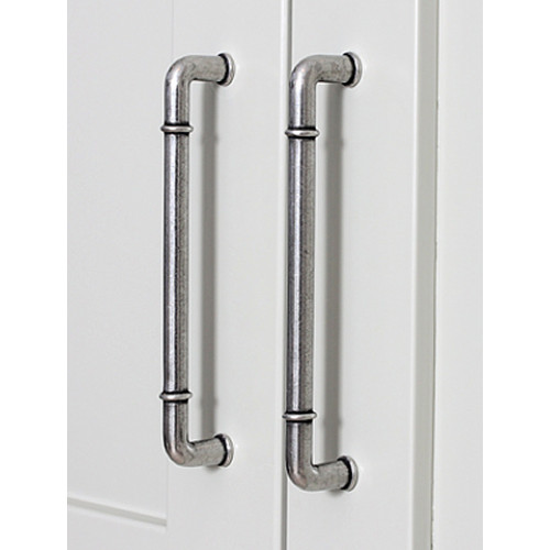 Finesse FD531 FD532 Pewter Door Handles from Cheshire Hardware