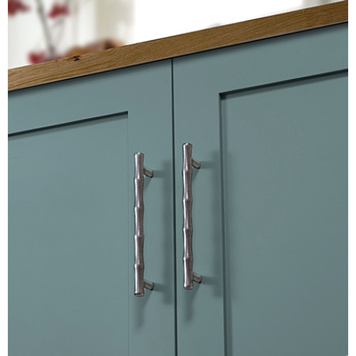 Finesse FD654 FD655 Pewter Door Handles from Cheshire Hardware