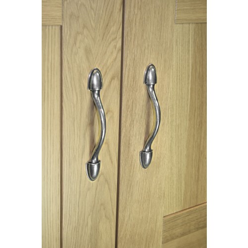 Finesse PPH038 Pewter Door Handles from Cheshire Hardware