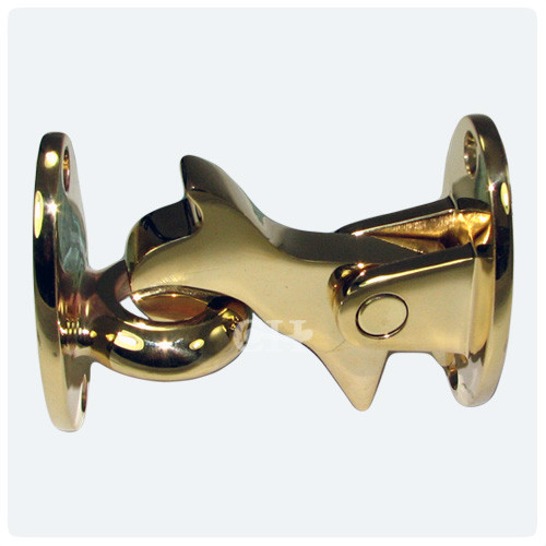 British Handmade Door Holders In Brass Bronze Chrome Or
