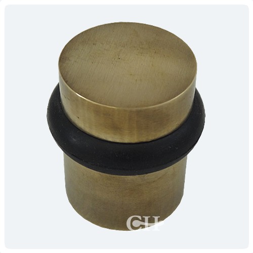 British Handmade Floor Door Stops In Nickel Chrome Brass Or Bronze Antique Brass · Satin Brass - British Handmade Floor Door Stops In Nickel Chrome Brass Or Bronze