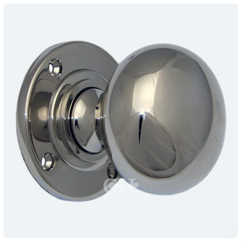 British Handmade Bun Mortice Door Knobs in Brass Bronze Chrome or Nickel Door handles & door